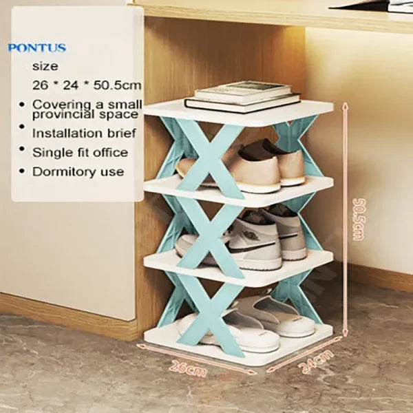 Space-saving Storage Cabinet (4, 5, 6 Layers)