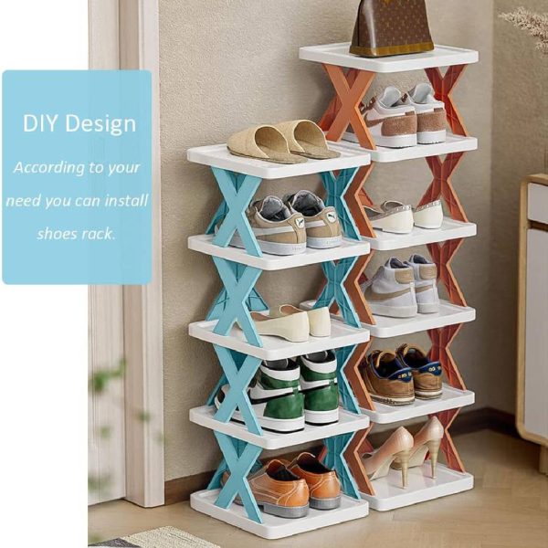 Space-saving Storage Cabinet (4, 5, 6 Layers)