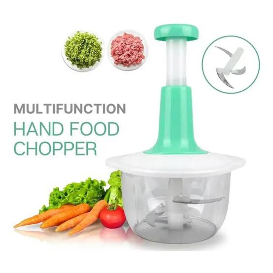 Multi-functional Vegetable Meat Grinder, Grater, Chopper – 1.5 Liter (random Color)